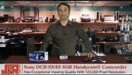 Sony DCR-SX40 4GB Handycam Camcorder
