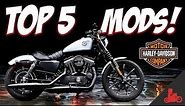 TOP 5 Harley-Davidson Sportster Modifications!