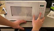 Sharp Carousel SMC0710BW Microwave Unboxing