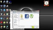 How to Create a Facebook Icon on the Desktop