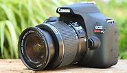 Canon EOS Rebel T7: Good DSLR Camera for Beginners
