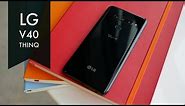 LG V40 ThinQ Review - Look Ma, 5 Cameras!
