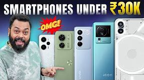 Top 5 Best Smartphones Under ₹30000 Budget⚡June 2023