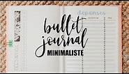 MON BULLET JOURNAL 2019 • Simple & minimaliste