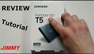 Samsung T5 Portable SSD - REVIEW & TUTORIAL