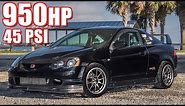 950HP Turbo Acura RSX Type-S on 45PSI + 9700RPM! - The Perfect RSX?