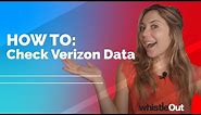 How To Check Verizon Data Usage | Pound Code + My Verizon App!