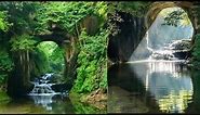 Heart ❤️ shape sunshine caves | Nomizo falls, Kameiwa cave in Chiba, Tokyo | Heart ❤️ cave in Japan
