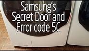 Samsung Washer Pump Filter and Error 5C