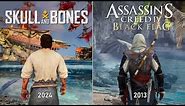 Skull and Bones vs Assassin's Creed IV Black Flag | Physics and Details Comparison