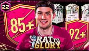 THE RATS SEND EVERYTHING FOR THE UNLIMITED FUTTIES 85+ x 10! 🐀 PC RAT TO GLORY S5 E22! FIFA 23