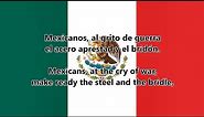 National anthem of Mexico - Himno Nacional Mexicano (ES/EN lyrics)