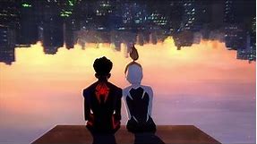 Miles Morales X Gwen Stacy Animated Live Wallpaper 4K Spider-Man: Across the Spider-Verse