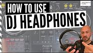 How to Use DJ Headphones