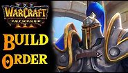 Warcraft 3 Reforged HUMAN Build Order - BEGINNERS