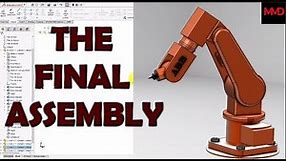 Solidworks Complete Tutorial | ARM ROBOT | ABB | ASSEMBLY