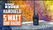 Ridge Ryder Handheld UHF 5 Watt Radio