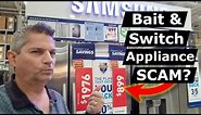 Lowes Appliance Scam Bait & Switch? Tool Deals, Dewalt, Dremel Craftsman