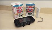 Wii Party U + Wii Remote Plus & GamePad stand - European Unboxing