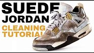 How to Clean Mixed Material Jordan 4s