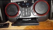 LG Xboom Stereo System