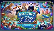 20 Zoo Animals for Kids: Fun Facts and Adventures at the Zoo!