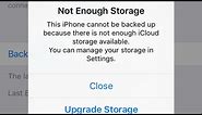 iCloud Storage Full : How to Free up iCloud storage space on iPhone iPad iPod