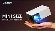 Yoton Y3 Projector Review - Best Mini Home Theater Projector! For Under $50!