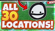 ALL *30* SMILEY FACE LOCATIONS In Roblox Find The Smiley Faces!
