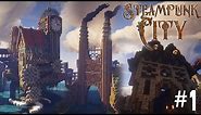 Minecraft Steampunk City - Let's Build It! #1 [Warehouses]