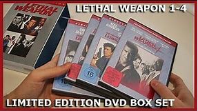 LETHAL WEAPON 1 + 2 + 3 + 4 - LIMITED DVD BOX SET UNBOXING
