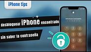 ⭐️Cómo desbloquear un iPhone encontrado/perdido sin saber contraseña[ Guía 2023📩 ]