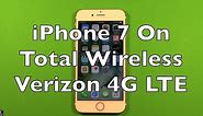 iPhone 7 On Total Wireless Verizon 4G LTE How To Setup