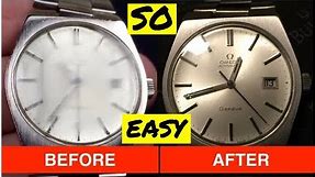 How to Remove, Polish and Buff Scratches From Acrylic Watch Crystal [ Glass ]