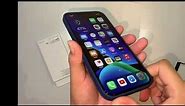 iPhone 12 Pro Max Silicone Case Unboxing -Deep Navy