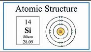 Atomic Structure (Bohr Model) for Silicon (P)