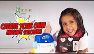 Easy Magnet Sticker Magic Make your own magnetic stickers, DIY Sticker Available in ToysRus in India