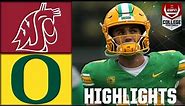 Washington State Cougars vs. Oregon Ducks | Full Game Highlights