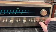 PIONEER SX 727 Vintage 1970's Stereo Receiver; Tested