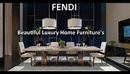 Fendi Beautiful Luxury Home Furniture's
