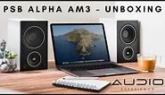 Sub $500 Powered Desktop Speakers – PSB Alpha AM3 – Unboxing Video