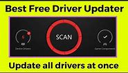 Best free driver updater for windows 10/11 (2023) | Update all drivers windows 10/11 at once