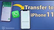How to Transfer WhatsApp Messages from Android to iPhone 11 - iCareFone for WhatsApp Transfer