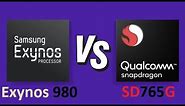 Samsung Exynos 980 Vs Qualcomm Snapdragon 765G | Benchmark Comparison