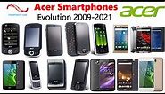 Acer Smartphones Evolution 2009 - 2021 | Acer Tab History | Techfinity Lab