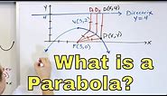 13 - Conic Sections: Parabola, Focus, Directrix, Vertex & Graphing - Part 1