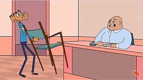 Suppandi In The Interview - When Suppandi Heckled The Interviewer - Cartoon Stories - Funny Cartoons