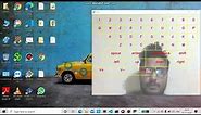Virtual Mouse and Keyboard using OpenCV