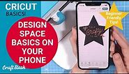 How to use Cricut Design Space on your Phone