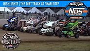 World of Outlaws NOS Energy Drink Sprint Cars The Dirt Track at Charlotte Nov. 2, 2022 | HIGHLIGHTS